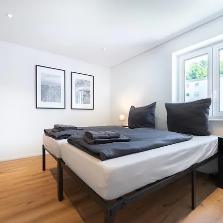 Modern 3-room With Flexible Beds Near Basel - Business & Leisure Apartamento *
